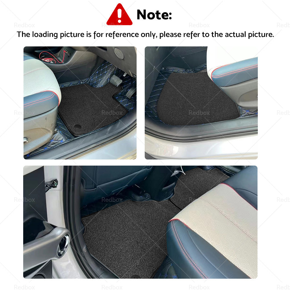 3Pcs or Set Classic Carpet Car Mats Suitable For BYD Atto 3 2022 Black