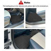 3Pcs or Set Classic Carpet Car Mats Suitable For BYD Atto 3 2022 Black