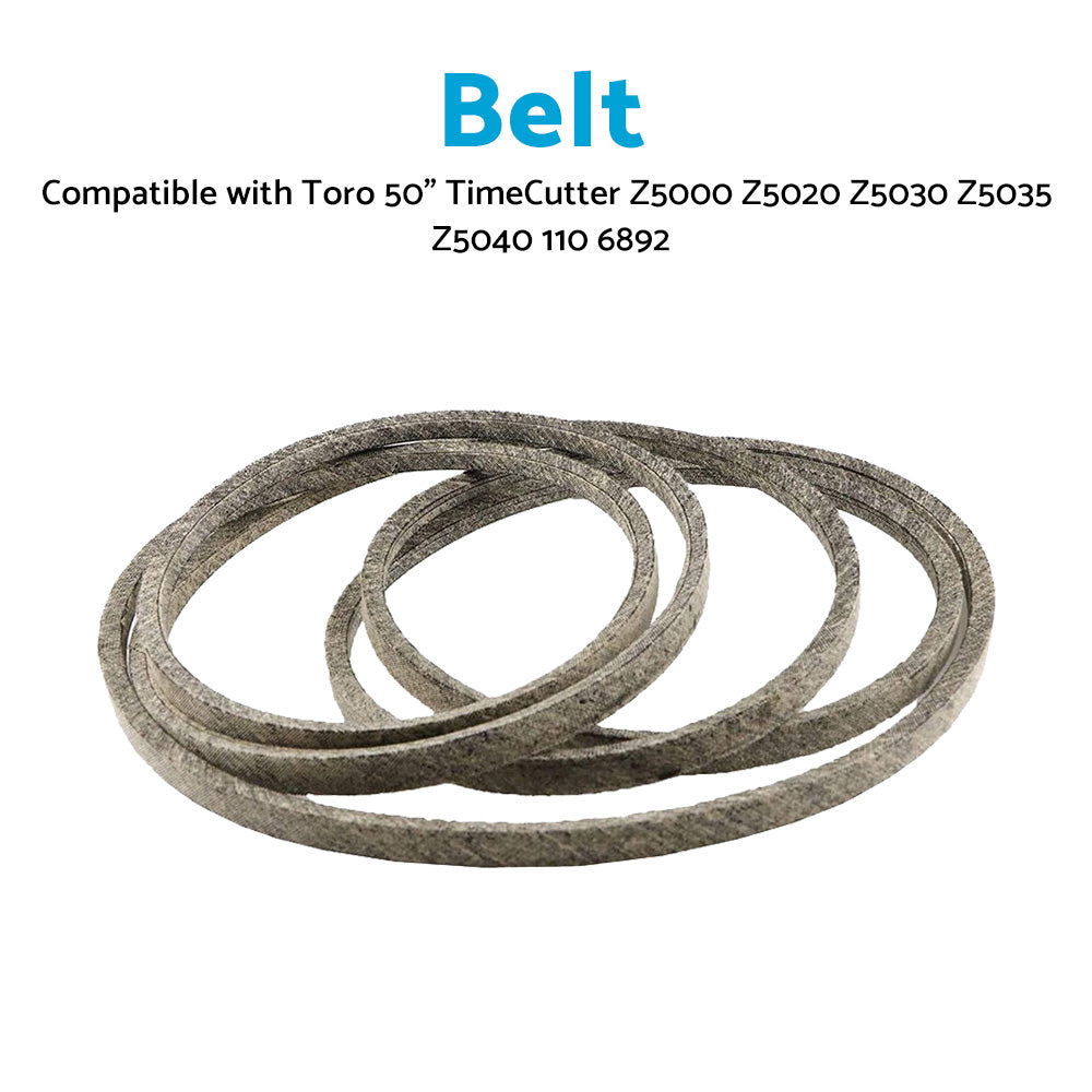 {{ Suitable For Toro 50 inch  Belt TimeCutter Z5000 Z5020 Z5030 Z5035 Z5040 110 6892 }} - Buy Car Parts Online at {{ Kaka Auto Parts }}.