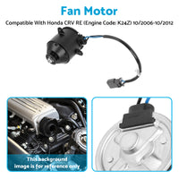 {{ Radiator Thermo Cooling Fan Motor Suitable for Honda CR-V CRV RE 2006-2012 }} - Buy Car Parts Online at {{ Kaka Auto Parts }}.