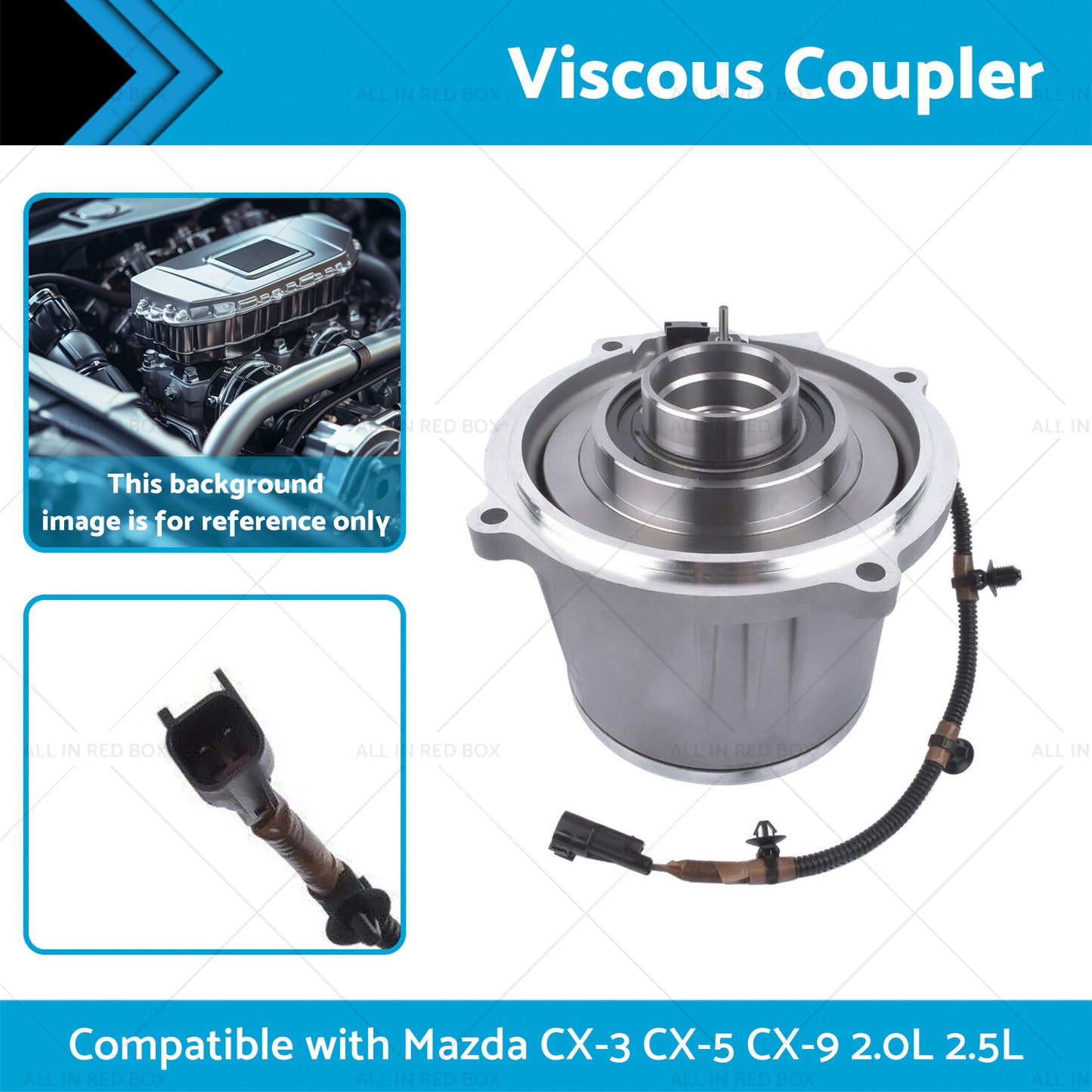 Viscous Coupler Suitable For Mazda CX-3 CX-5 CX-9 2. 0 2. 5L Skyactiv AWD 13-23