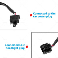 2x H4 Led Headlight Canbus Error Free Anti Flicker Resistor Canceller Decoder ST