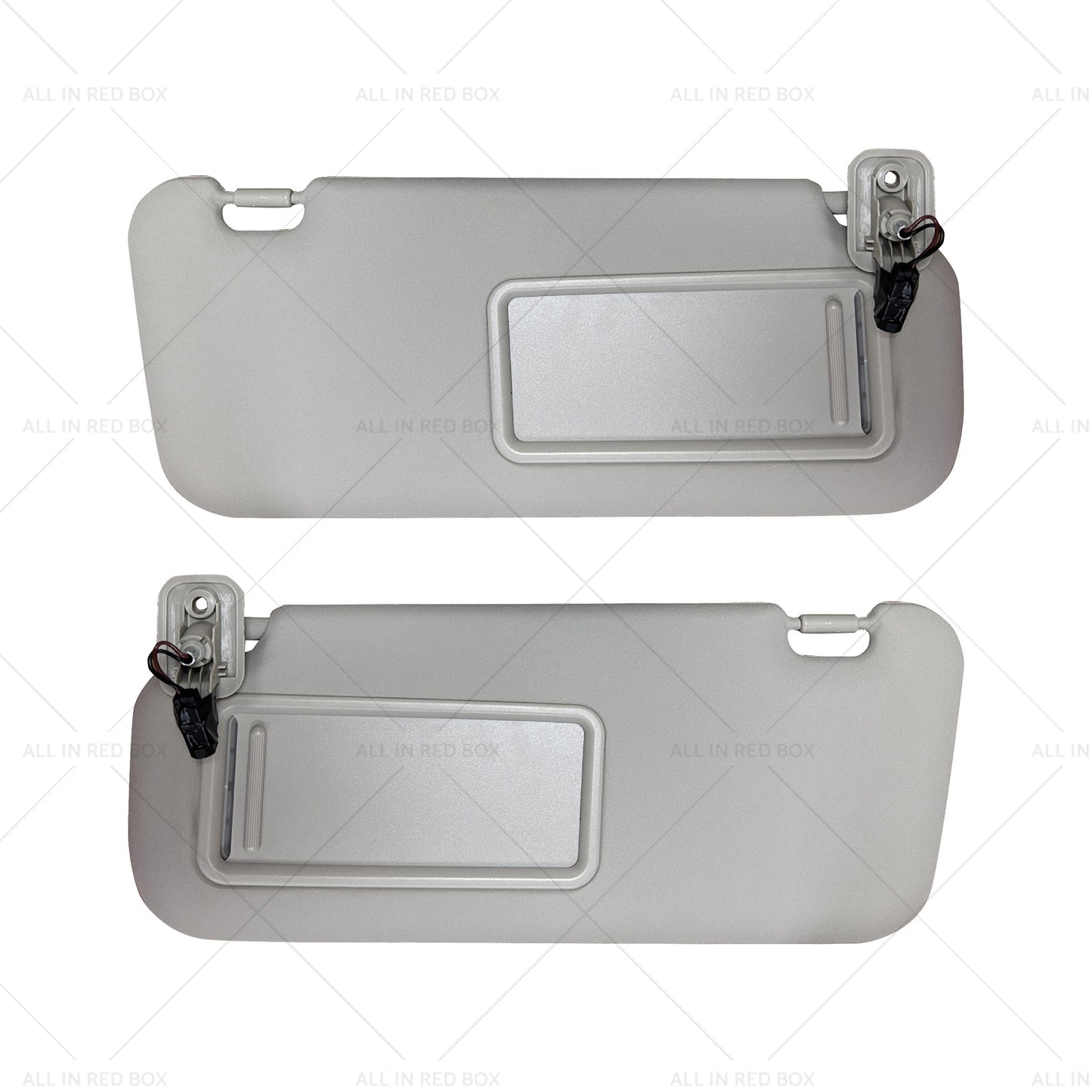 BBM369270C75 2x Right and Left Side Sun Visors With Light Suitable for 10-13 Mazda 3