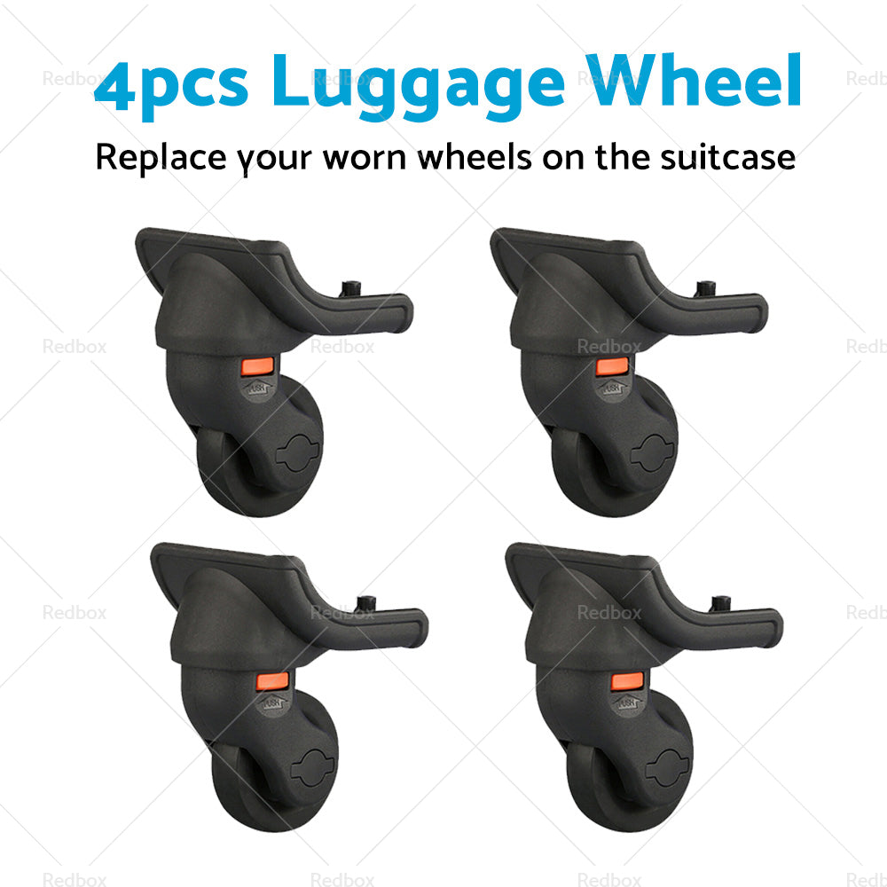 4PCS W073 360¡ã Spare Swivel Suitcase Repairment Wheel Replacement Luggage Wheel