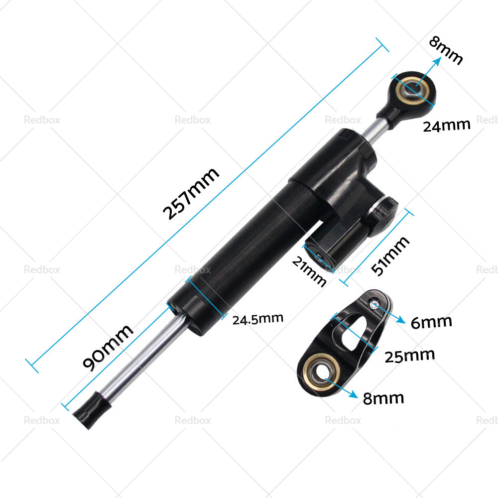 Suitable for Honda Yamaha Kawasaki Motorcycle CNC Steering Damper Stabilizer