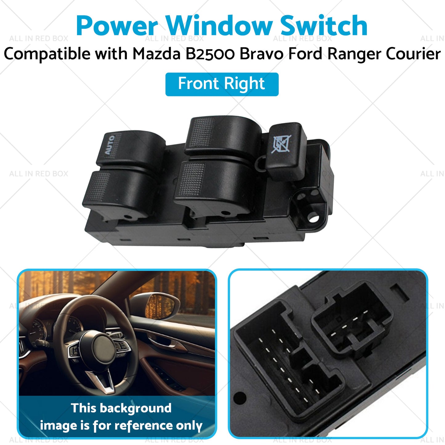 Power Window Switch Control Suitable For Mazda B2500 Bravo Ford Ranger Courier