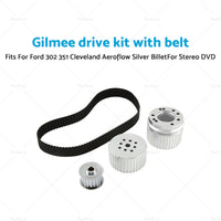 Small Block 302 351C Cleveland Gilmer  and  Belt Drive Pully Kit Suitable for Ford