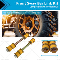 2 X Front Sway Bar Link Kit Suitablefor 88-05 Toyota Hilux KZN165R LN107R LN167R