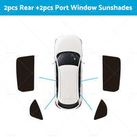 Magnetic Car Window Sun Blind Shade Mesh for Mazda CX-8 CX8 2018-2023 Sunshade