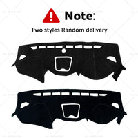 Non-Slip Dash Mat Suitable for Hyundai Santa Fe DM 2013-18 Dashboard Cover Black