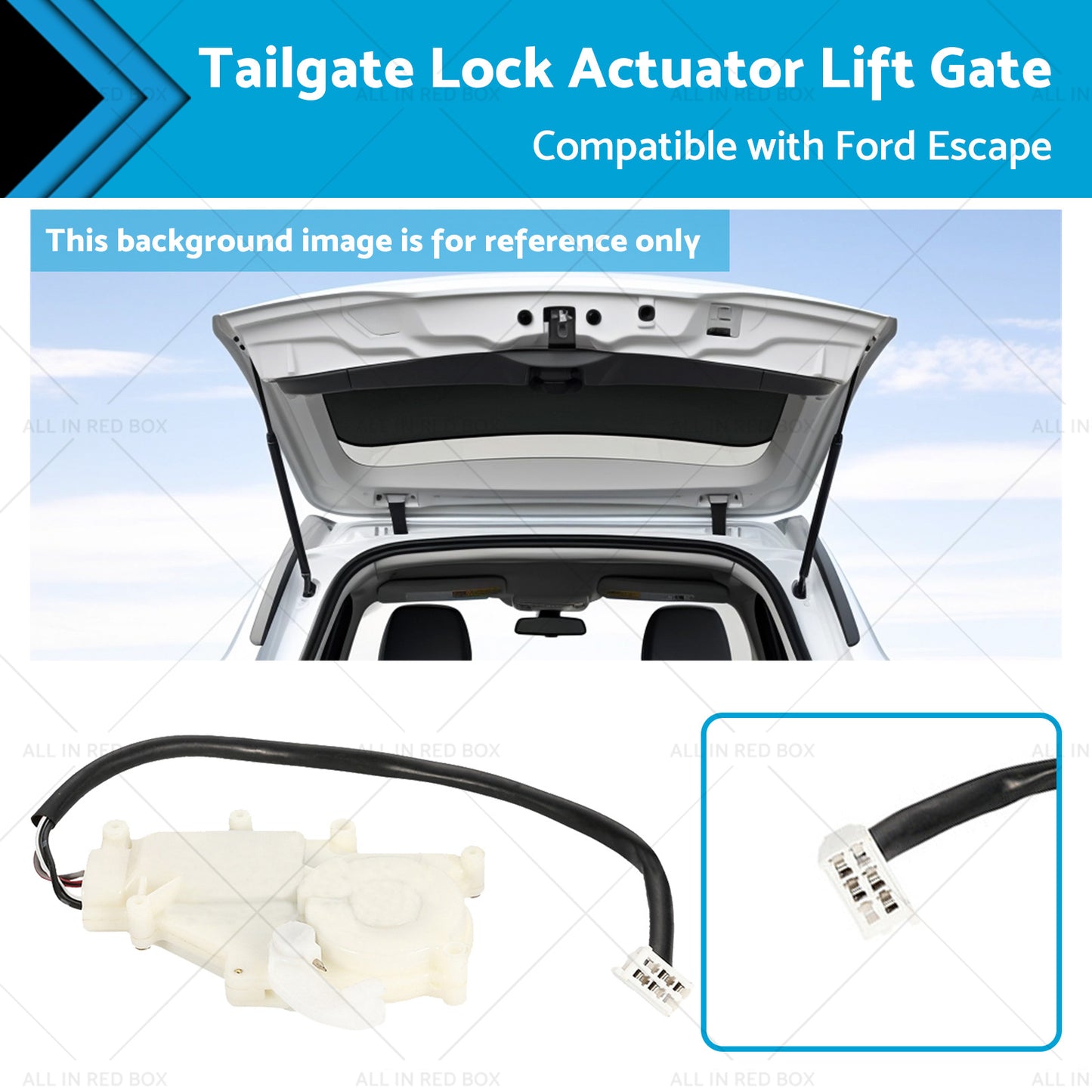 Tailgate Lock Actuator Lift Gate Suitable for 00-08 Ford Escape Mazda Tribute