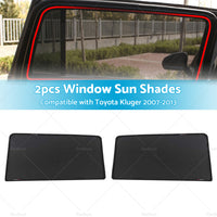 Magnetic Window Sun Shades Suitable For Toyota Kluger 2007-2013 Rear Sun Shades