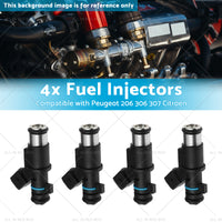 01F002A Fuel Injector Suitable for Peugeot 206 306 307 Citroen 1.4 KFV Petrol