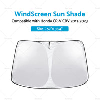 Wind Screen Sun Shade Suitable For Honda CR-V CRV 17-23 UV Block Visor Foldable