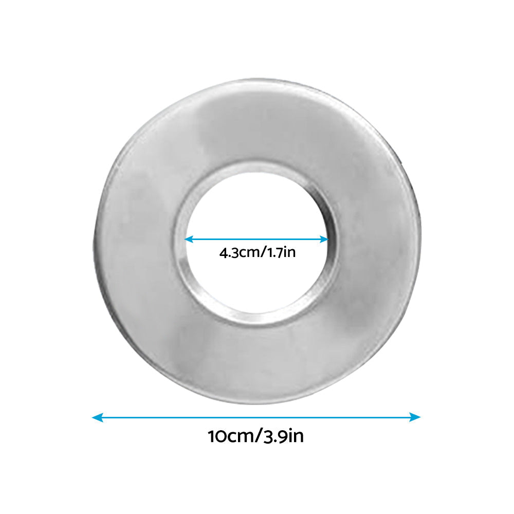 Ladder Accessories 2Pcs Stainless Steel Bumpers Escutcheon Handrail Pool Covers