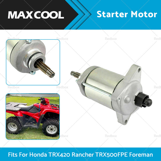 STARTER MOTOR 31200-HR0-F01 Fits for Honda TRX420 FourTrax Rancher 420 TRX420FPA