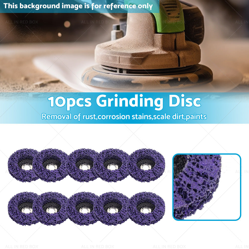 {{ Poly Strip Disc 10PCS Paint Eater Disc 4'' Stripping Wheel Grinder Abrasive Disc }} - Buy Car Parts Online at {{ Kaka Auto Parts }}.