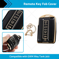 Soft TPU Car Remote Key Fob Cover Case Suitable for  Great Wall GWM Wey TANK 300