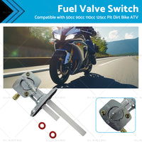 Fuel Tap Switch Tank Petcock Suitable For 50cc 90cc 110cc 125cc Pit Dirt Bike