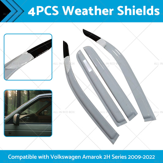 Weathershields Sutiable For Volkswagen Amarok Dual Cab 2009-2022 2H Series