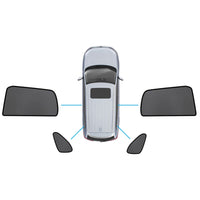 {{ Car Window Magnetic Mesh Sun Blind Shades Suitable for Mitsubishi ASX 2010-2025 }} - Buy Car Parts Online at {{ Kaka Auto Parts }}.