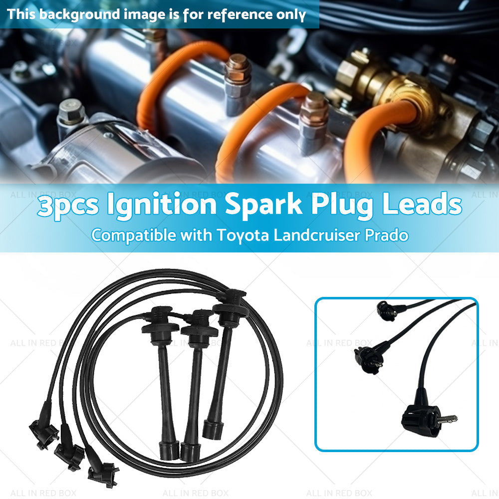 Ignition Spark Plug Leads Suitable for Toyota Landcruiser Prado 3. 4L V6 96-05