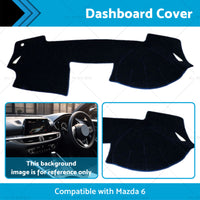 Car Dashboard Cover Dashmat Dash Mat Suitable For Mazda 6 M6 Ruyi 2006-2012