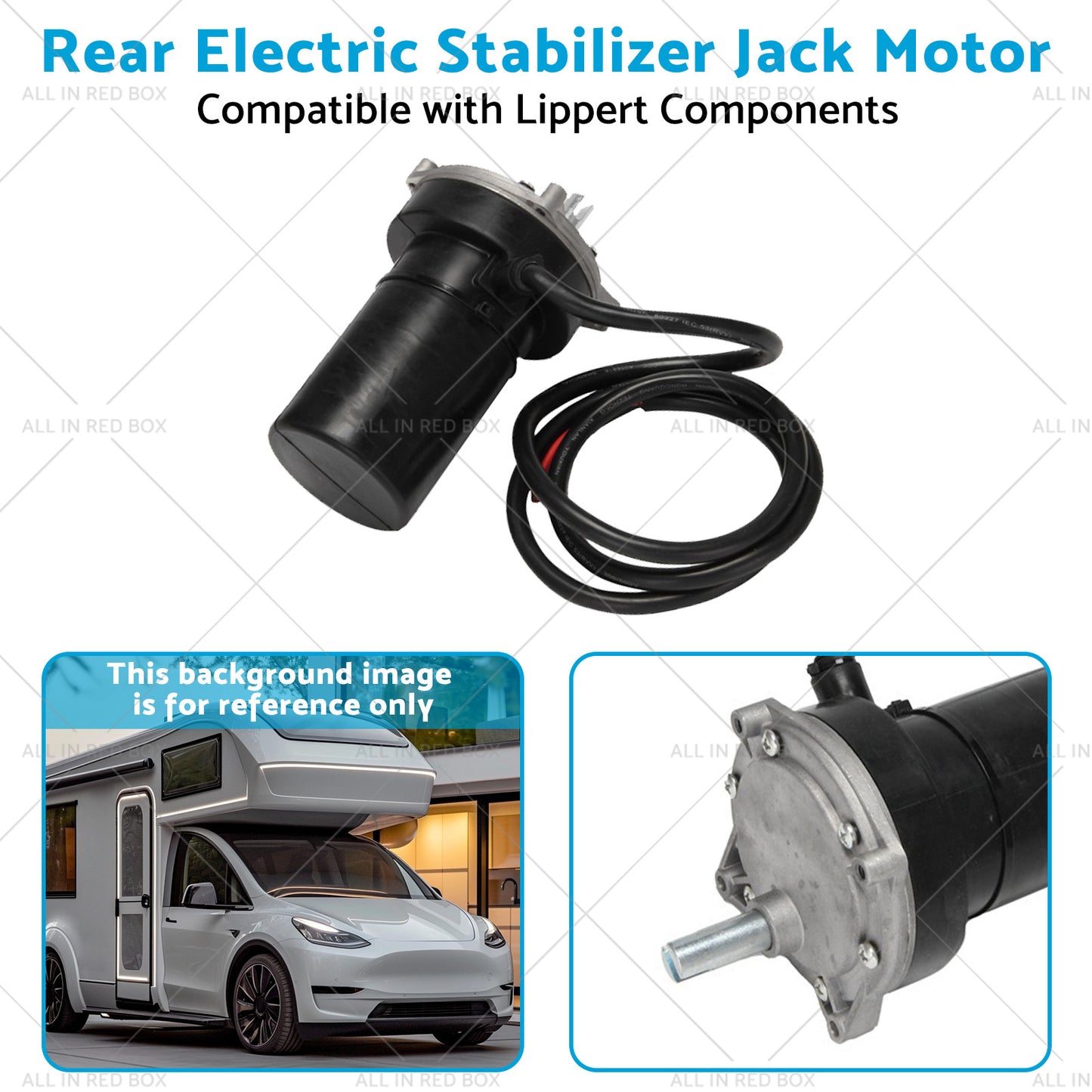 352338 Rear Electric Stabilizer Jack Motor Suitable for Lippert Components