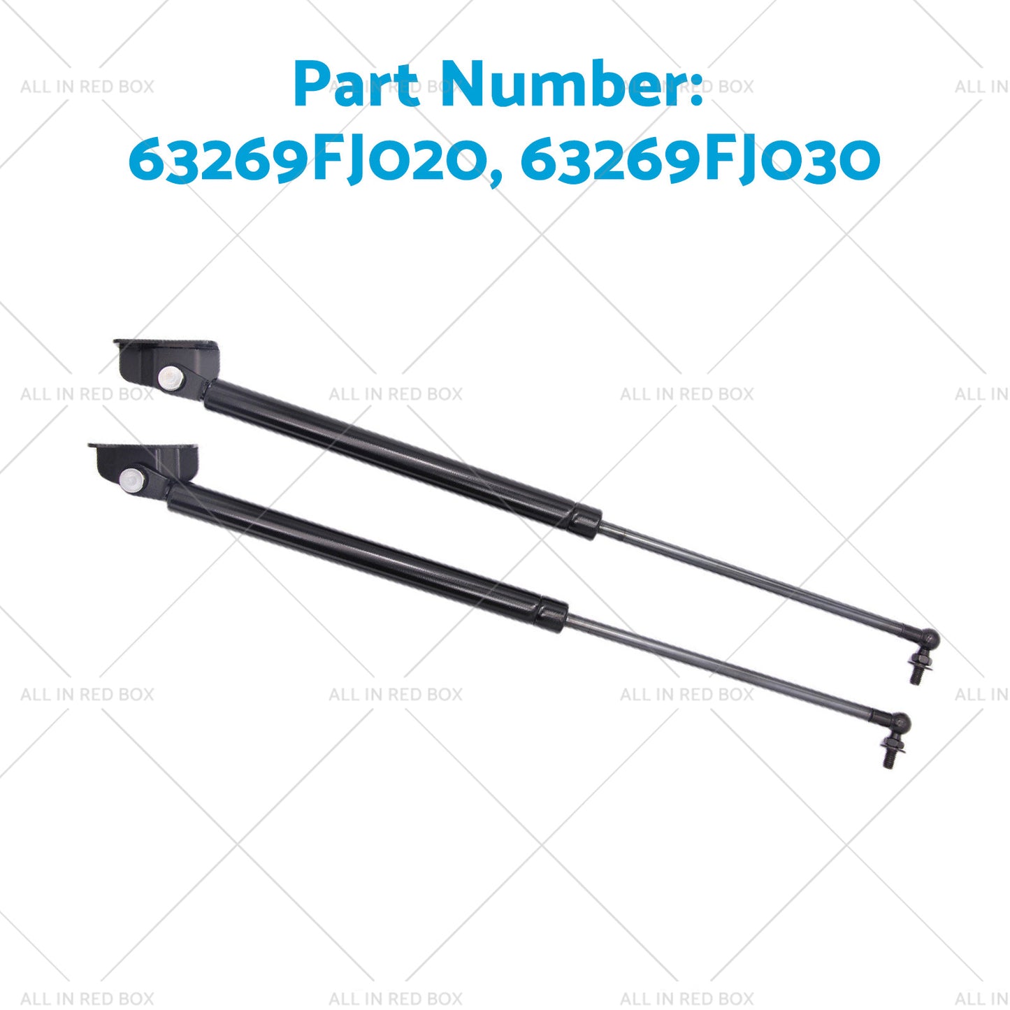 Pair Suitable For Subaru Impreza XV Rear Tailgate Hatch Lift Supports Gas Struts