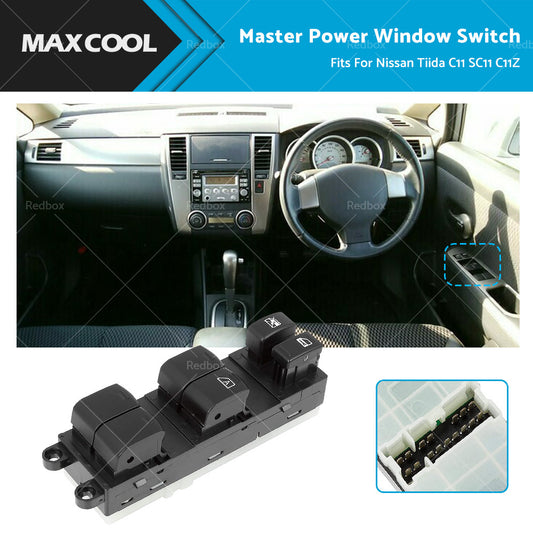 Master Power Window Switch Suitable For Nissan Tiida C11 SC11 C11Z 2006-2010