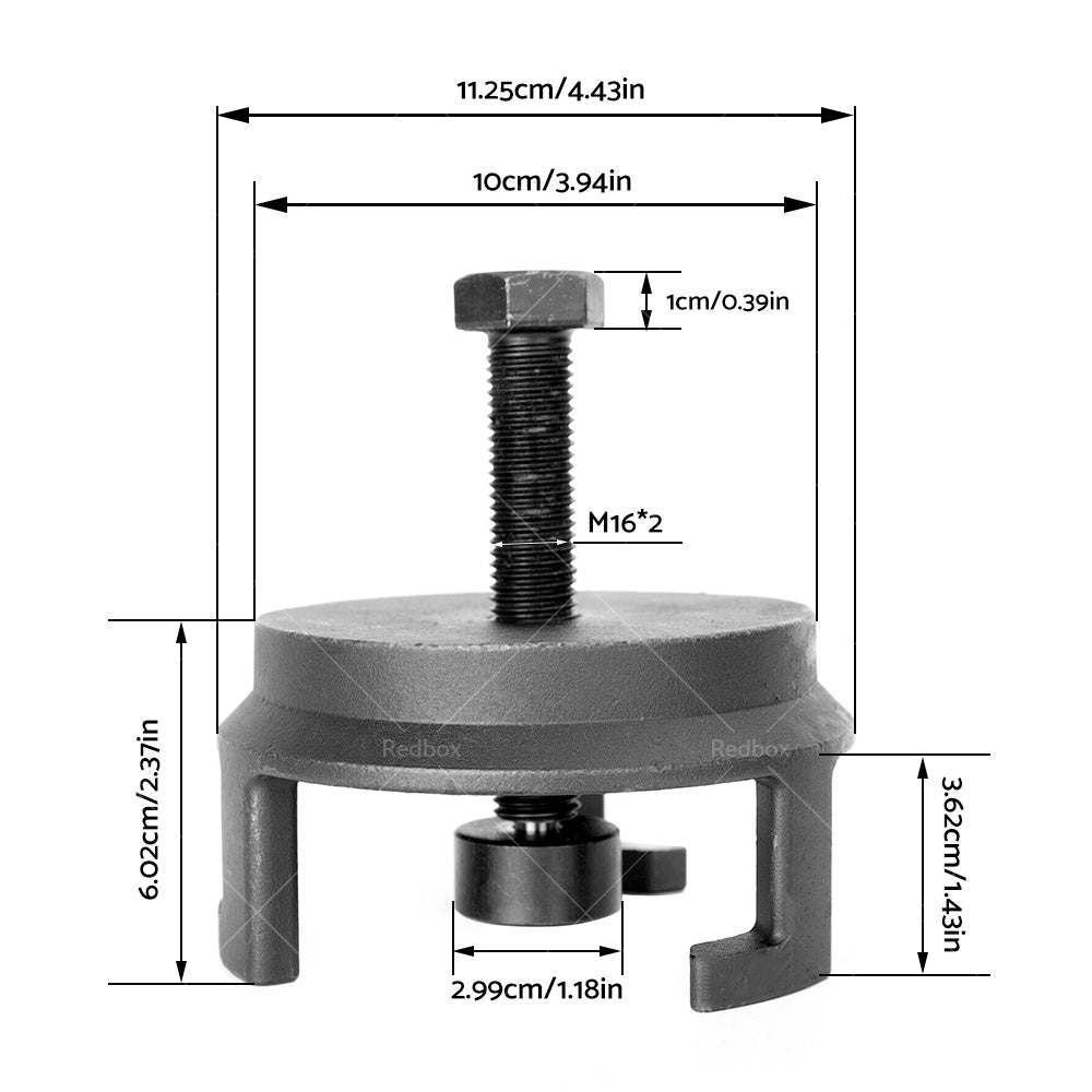 25264 Harmonic Balancer Puller Crank Pulley Puller Quickly Removes Tool For GM