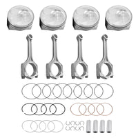 4x Piston & Rings Connecting Rod kit Suitable For Kia Soul Forte Koup 2.0L 14-18