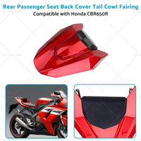 Seat Back Cover Tail Cowl Fairing Rear Passenger Suitablefor Honda CBR650R 19-20