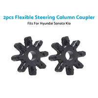 2x Steering Column Rubber Flex Coupling Fits For Hyundai i30 Sonata Santa Fe Kia