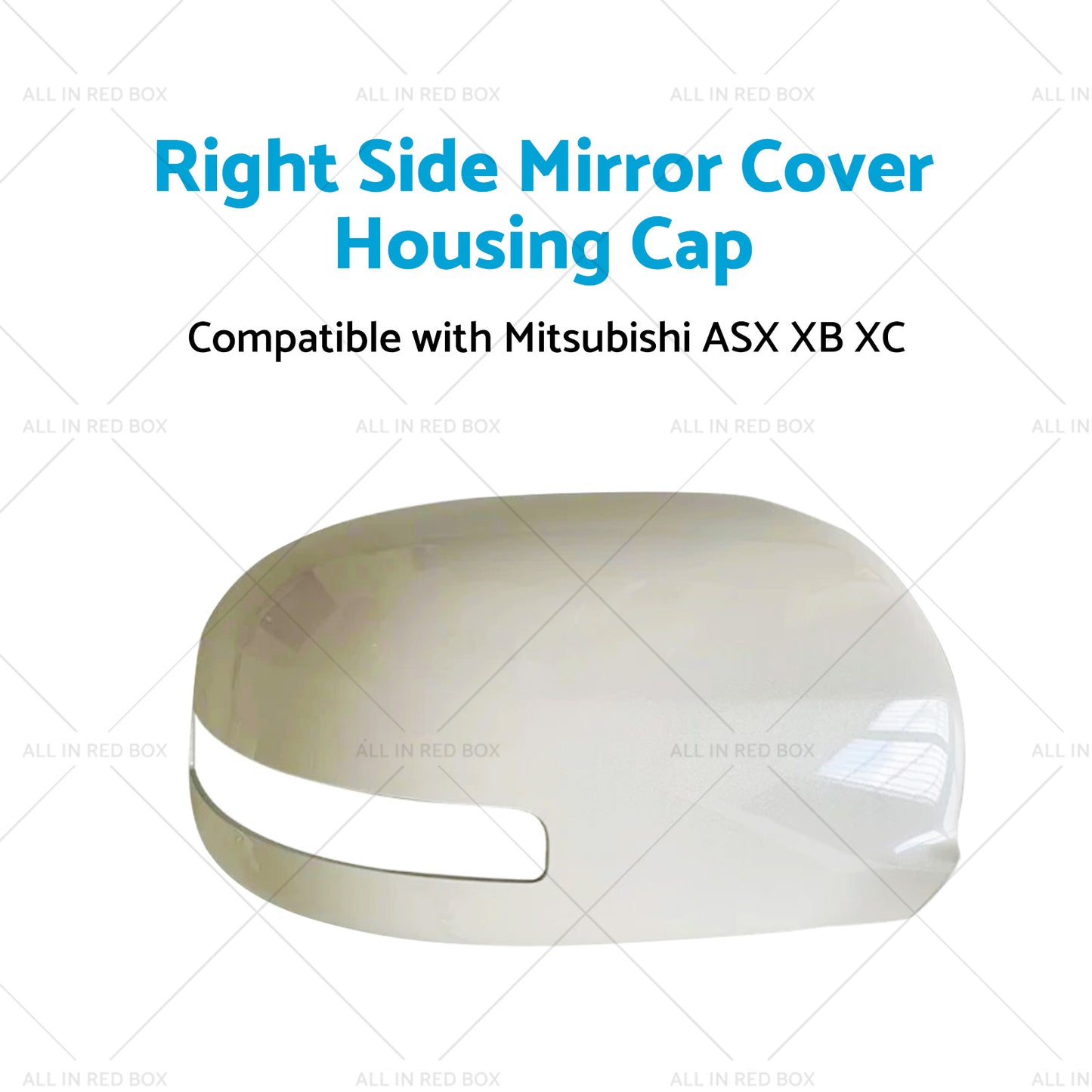 Right Side Mirror Cover Housing Cap Suitable for Mitsubishi ASX XB XC XD 12-20