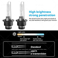 6000K D4S D4R  Headlight Bulbs Suitable For Lexus Honda Mazda Toyota 35W