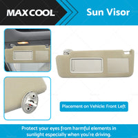 LH Sun Visor Suitable For Toyota Prado TRJ120 RZJ120 LJ120 KZJ120 KDJ120 GRJ120