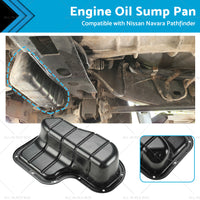 Engine Oil Sump Pan Suitable for Nissan Navara D40 Pathfinder R51 VSK YD25 05-12