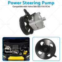 {{ Power Steering Pump Suitable for Volvo XC70 XC90 S80 S60 V70 D5 30741790 }} - Buy Car Parts Online at {{ Kaka Auto Parts }}.