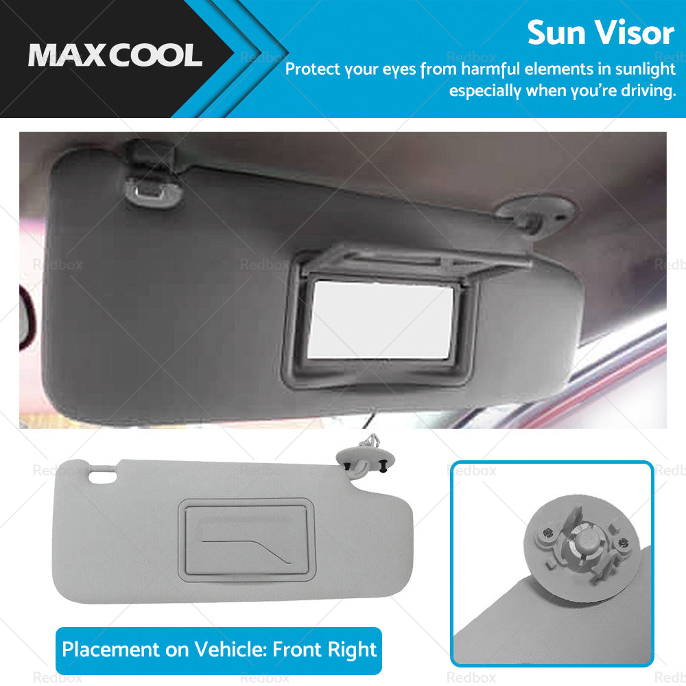 Sun Visor Driver Right Side Suitable For Holden Barina TM 2011-2018 95327507