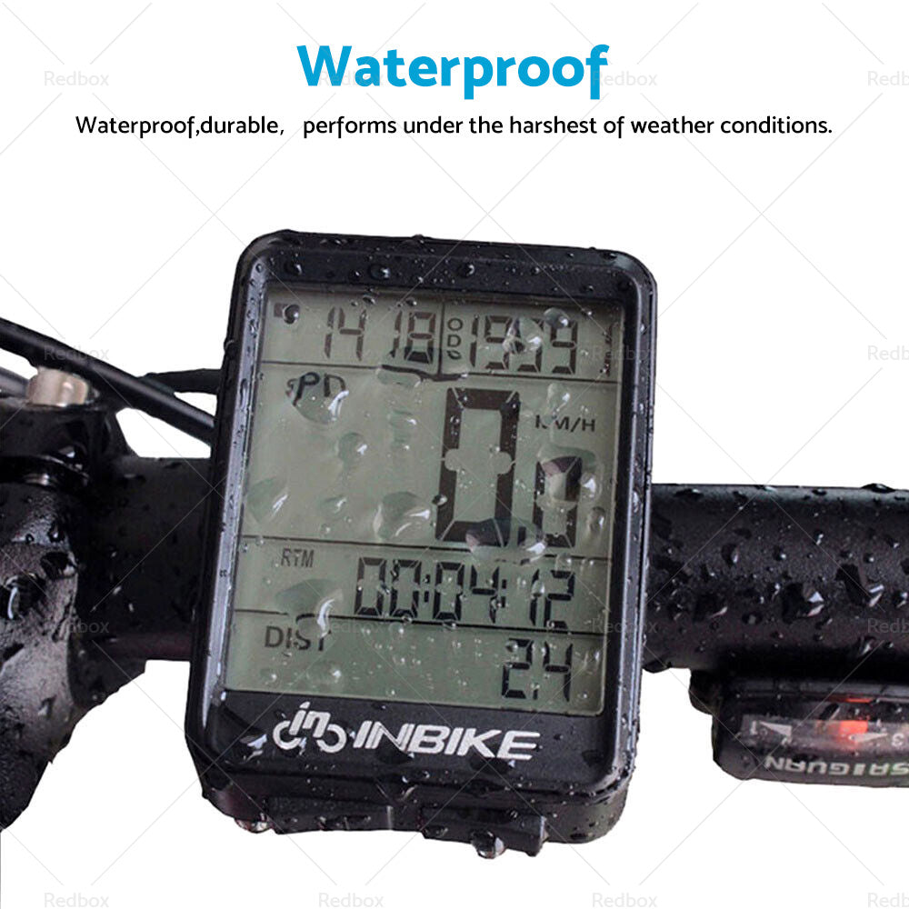 Wireless Mountain Bike Computer Bicycle Speedometer Cycle Odometer Waterproof