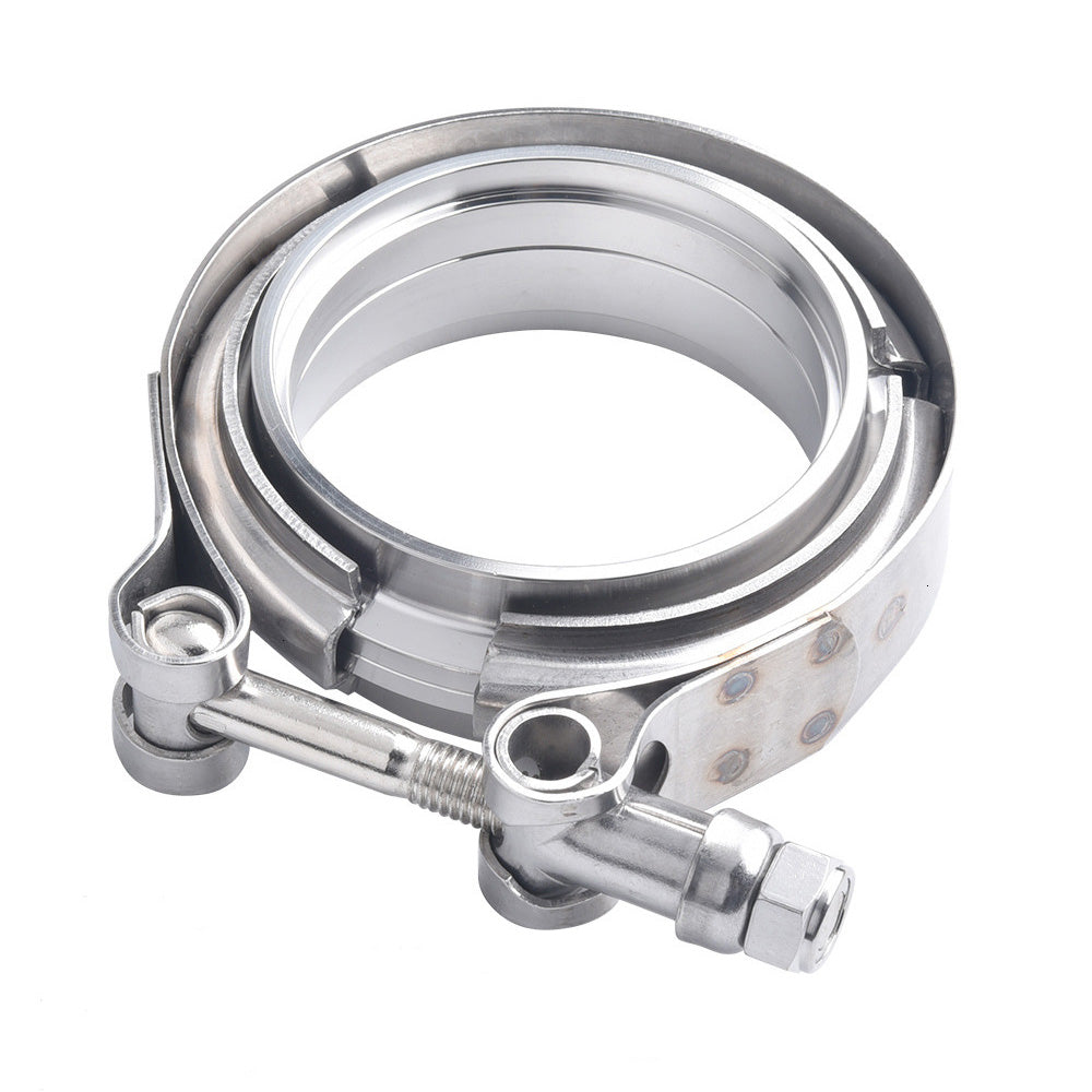 2. 5 inch V-Band Vband Clamp Stainless Steel Flange Kit for Exhaust Downpipe