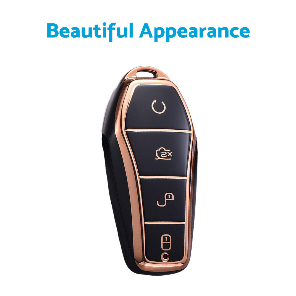 Remote Key Fob Cover Protector Car Key Case Suitable For BYD Atto 3 Accessories Durable