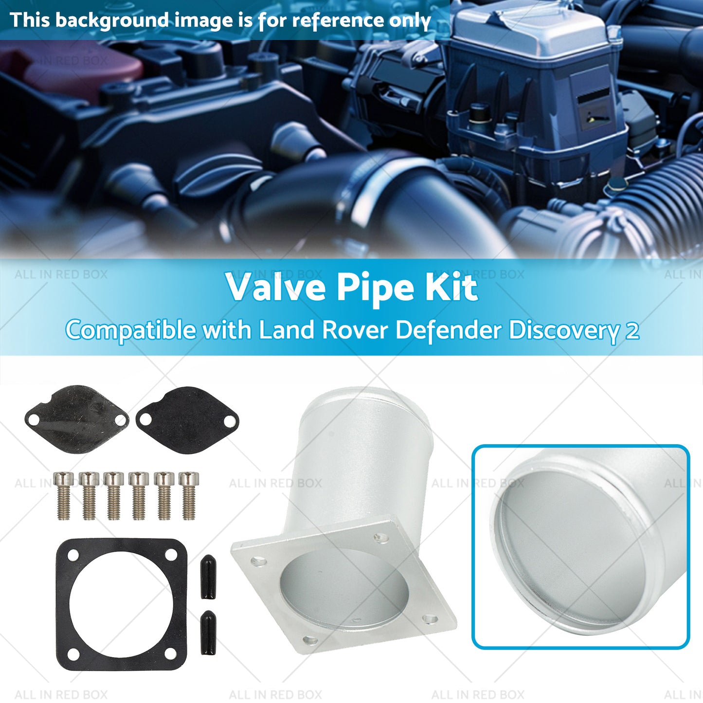 EGR Valve Pipe Kit Suitable for TD5 Engine Land Rover Defender  and  Discovery 2