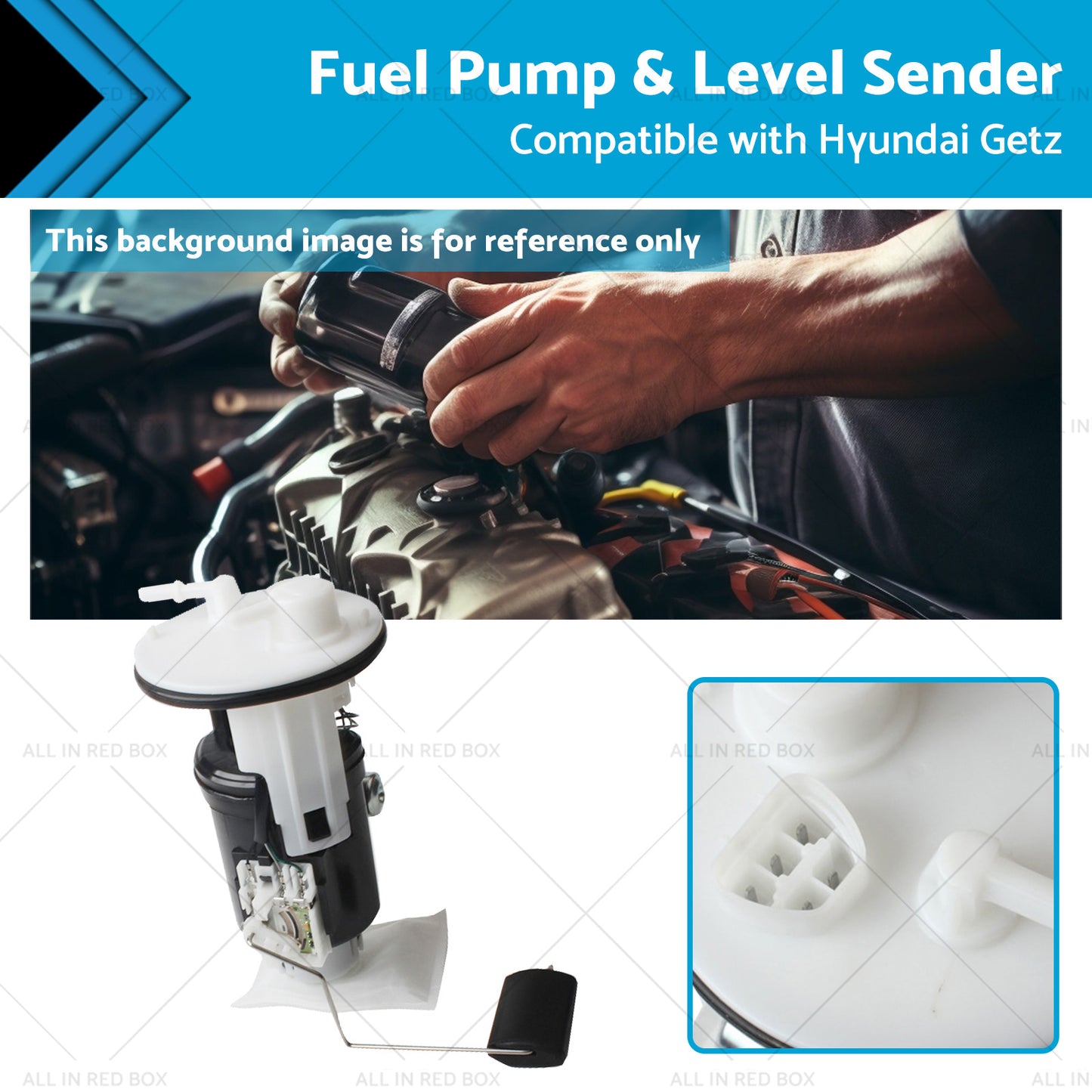 Fuel Pump  and  Level Sender Suitable for Hyundai Getz 31110-1C000 31110-1C010 02-05