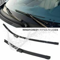 For Ford Fiesta 08-On Aero Flat Windscreen Wiper Blades 26 inch   15 inch  1 Pair