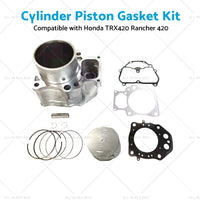 Cylinder Piston Ring Gasket Kit for Honda TRX420 F TRX420 Rancher 420 2007-2022