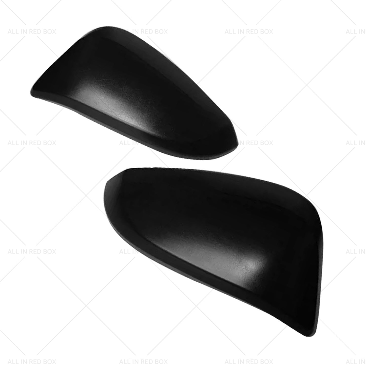 Black Mirror Covers  Door Handles Kit Suitable for Toyota Hilux 2015 - 2023