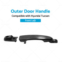 Front Left Exterior Outer Door Handle Suitable for Hyundai Tucson 2005-2009