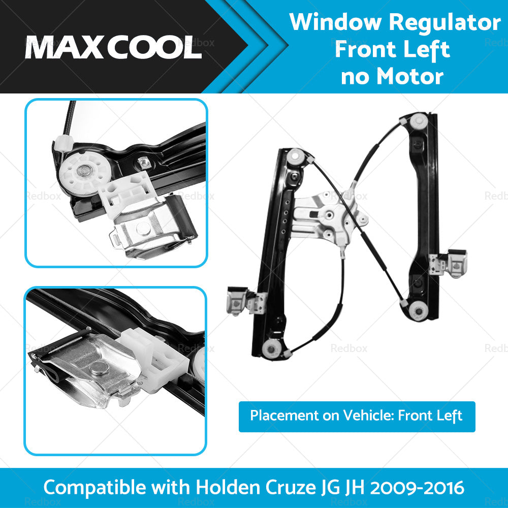 Window Regulator Front Left  no Motor Suitable For Holden Cruze JG JH 2009-2016